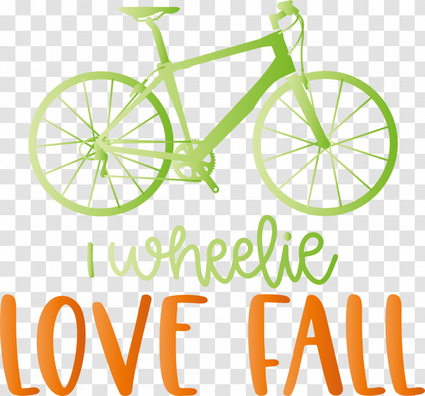 Love Fall Love Autumn I Wheelie Love Fall Transparent PNG