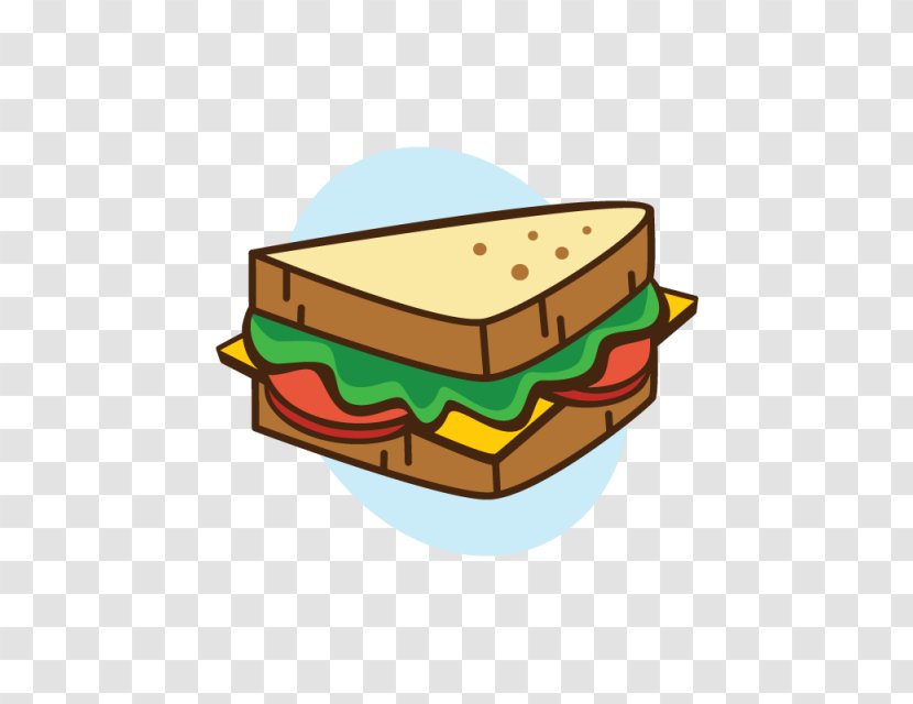 Hamburger Breakfast Cheese Sandwich - Bread Transparent PNG