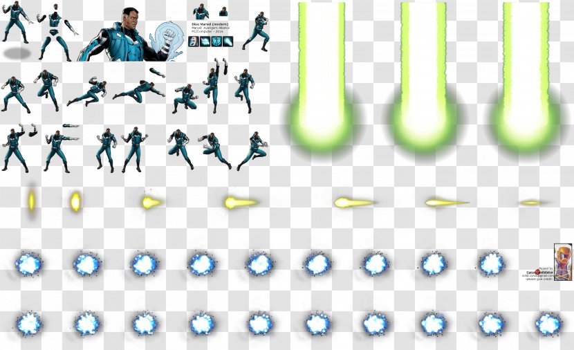 Marvel: Avengers Alliance Blue Marvel Sprite Kraven The Hunter M.U.G.E.N - Comics Transparent PNG