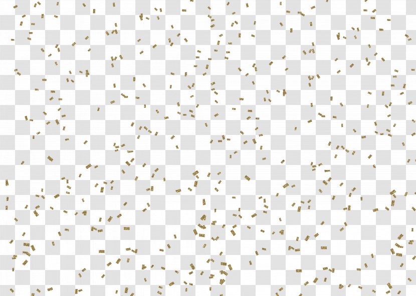 Line Point Angle White Pattern - Gold Confetti Floating Material Transparent PNG
