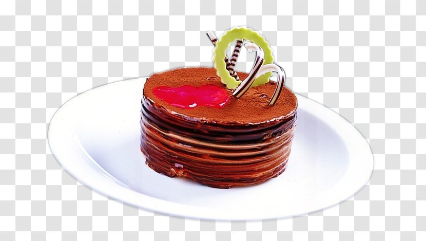 Pancake Chocolate Cake MINI Cooper Cream - Frozen Dessert - Mini Transparent PNG