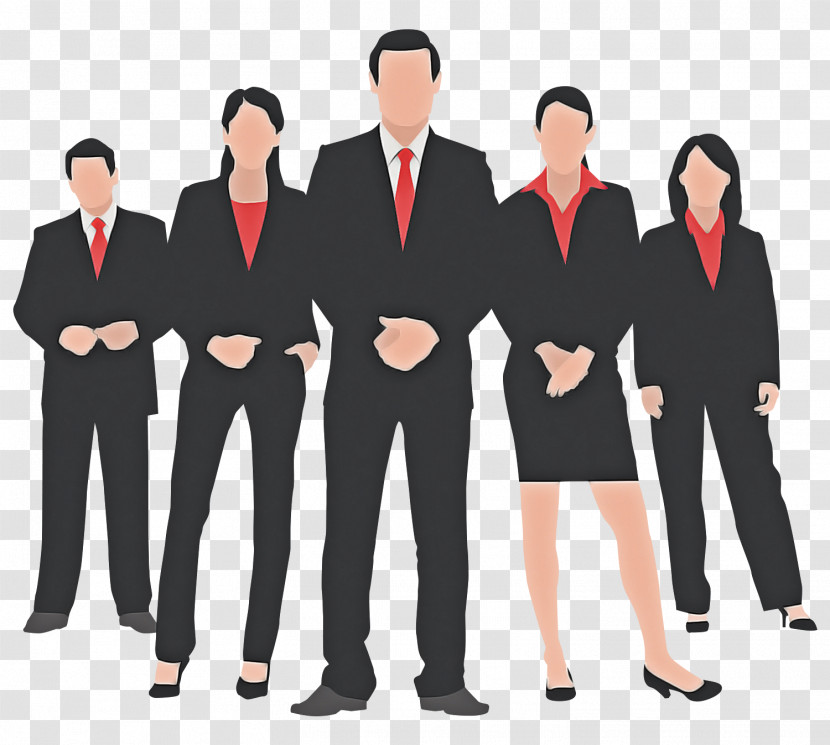 Social Group Team Suit Uniform Employment Transparent PNG