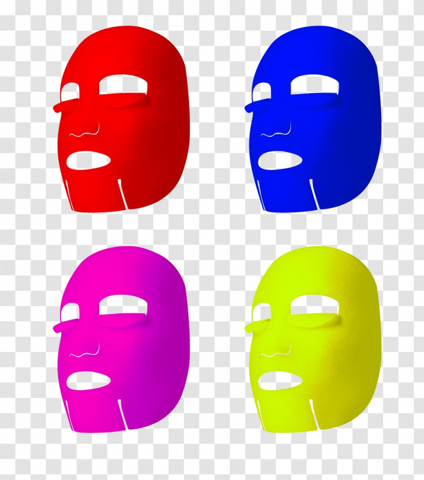 Facial Download - Face - Color Mask Transparent PNG