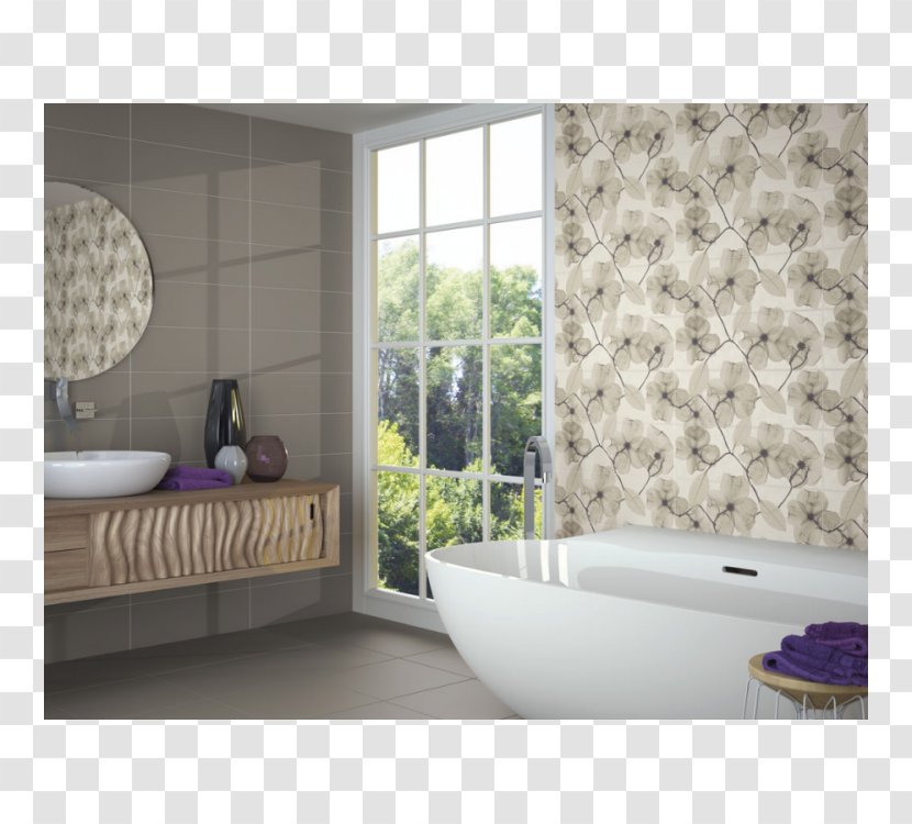 Tile Ceramic Bathroom Wall Floor - Cement - Slate Transparent PNG