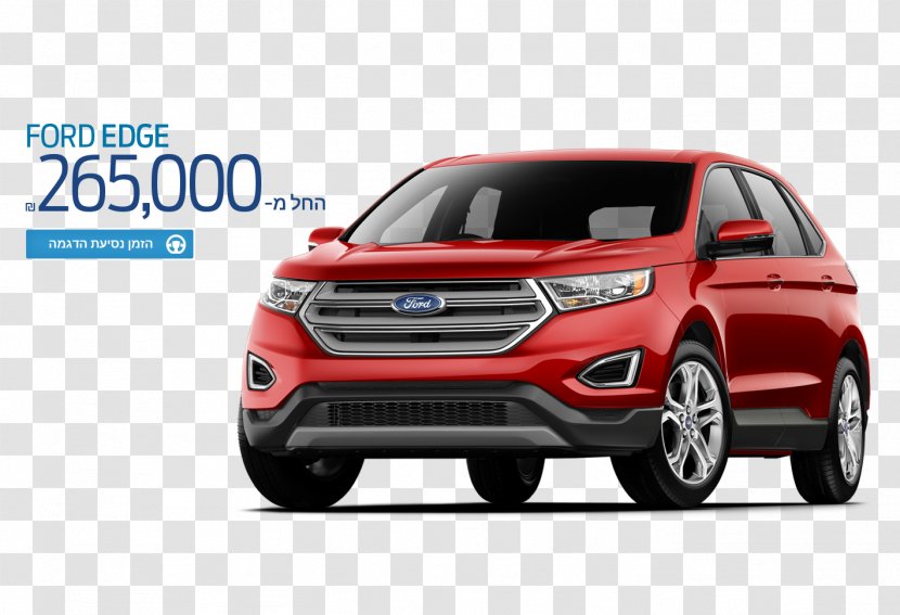 Ford Motor Company Car Sport Utility Vehicle 2018 Edge SEL - Dealership Transparent PNG