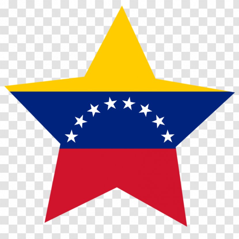 Flag Of Venezuela Clip Art Vector Graphics - Star Transparent PNG