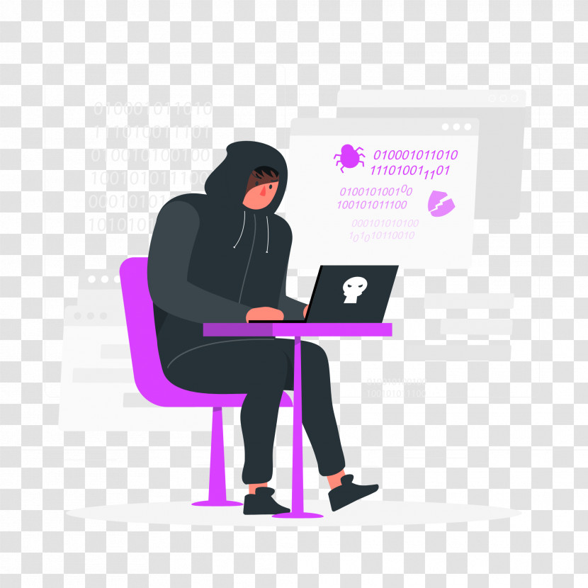 Computer Internet Hacker Dark Web Computer Security Transparent PNG