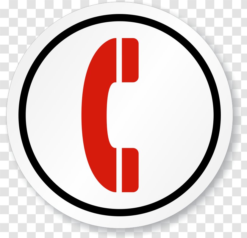 Telephone Symbol Mobile Phones Clip Art - Ringing - Red Phone Cliparts Transparent PNG