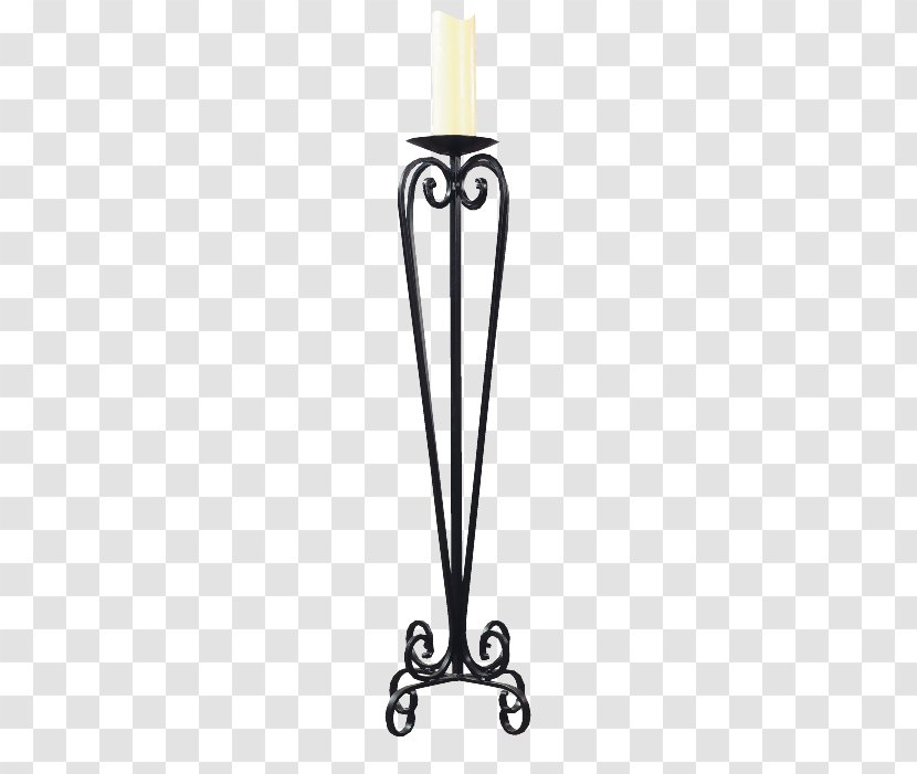 Paschal Candle Candlestick Votive Bougeoir - Fer Forge Transparent PNG