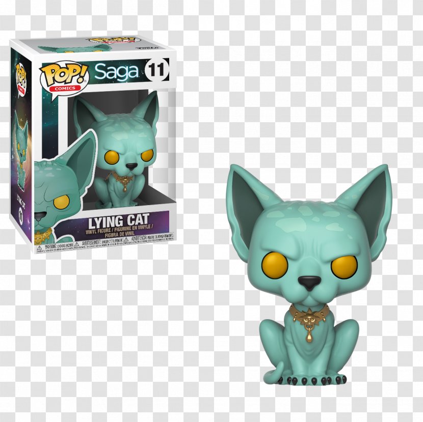 Funko Saga Cat Action & Toy Figures Collectable Transparent PNG