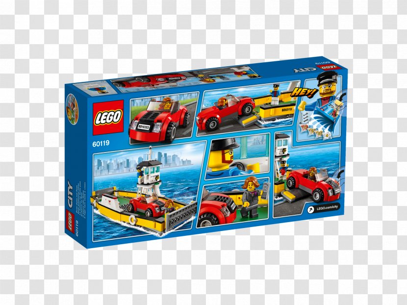 LEGO 60119 City Ferry Amazon.com Lego - Minifigure Transparent PNG