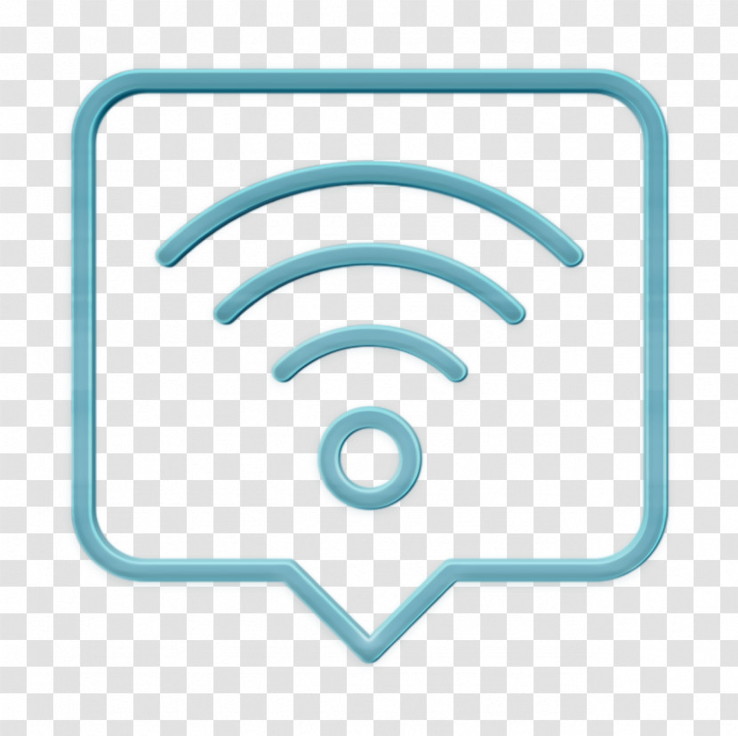 Wifi Icon Restaurant Elements Icon Transparent PNG