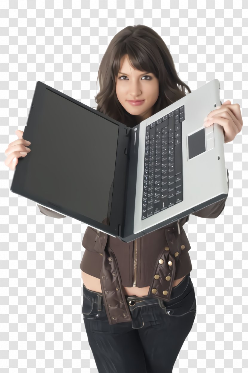 Laptop Netbook Office Equipment Technology Electronic Device - Desk - Employment Transparent PNG