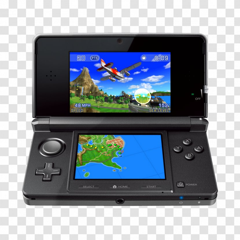 Pilotwings Resort Nintendo 3DS Video Game Consoles - Controller Transparent PNG