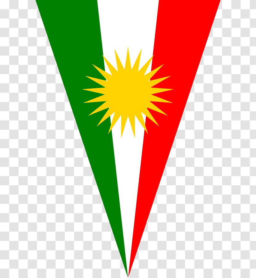 Iraqi Kurdistan Kirkuk Flag Of Kurdish Region. Western Asia. - Symmetry Transparent PNG