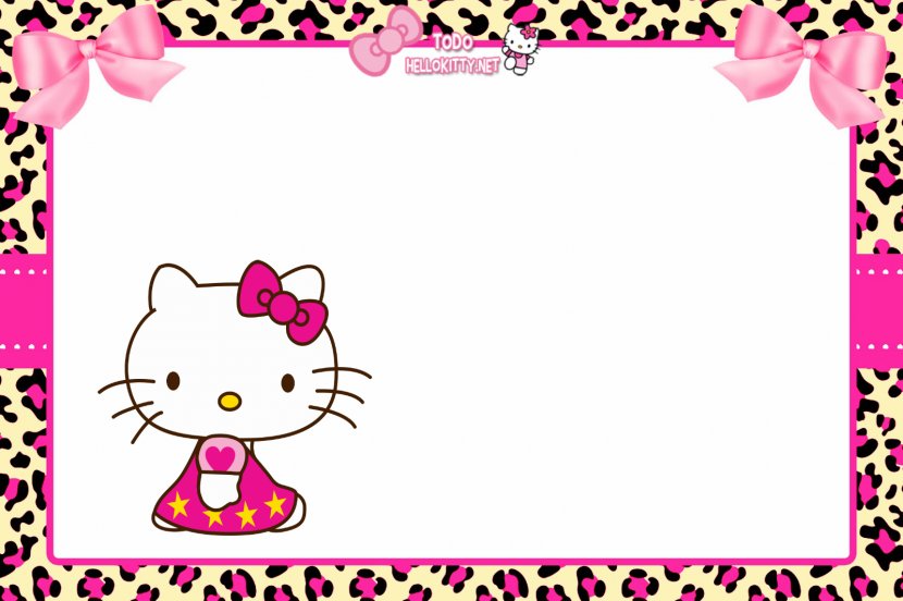 Hello Kitty Party Convite Birthday - Tree Transparent PNG