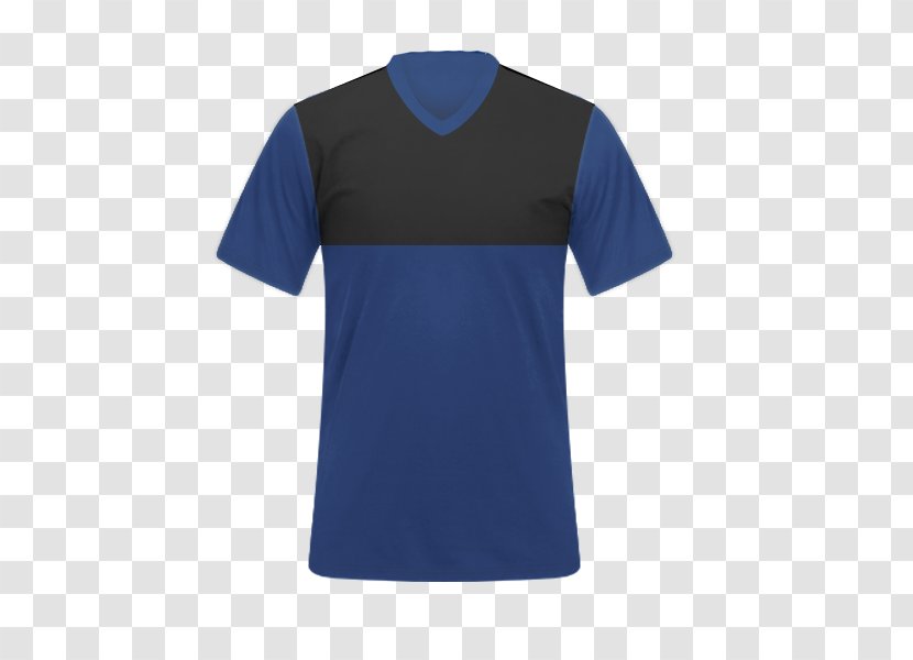 T-shirt Polo Shirt Sleeve Sportswear - Blue Transparent PNG