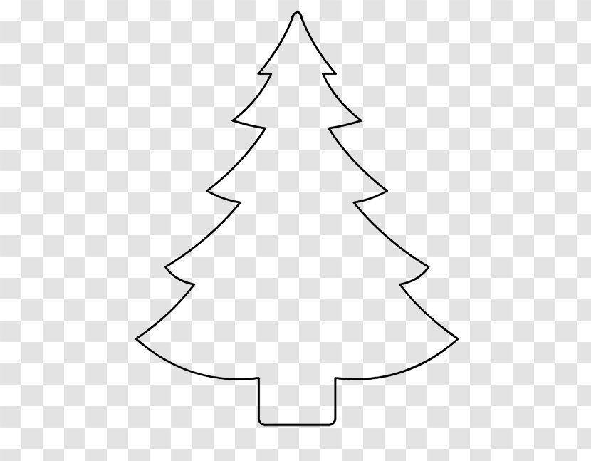 Christmas Tree Drawing Clip Art - Symmetry - Material Storm Transparent PNG