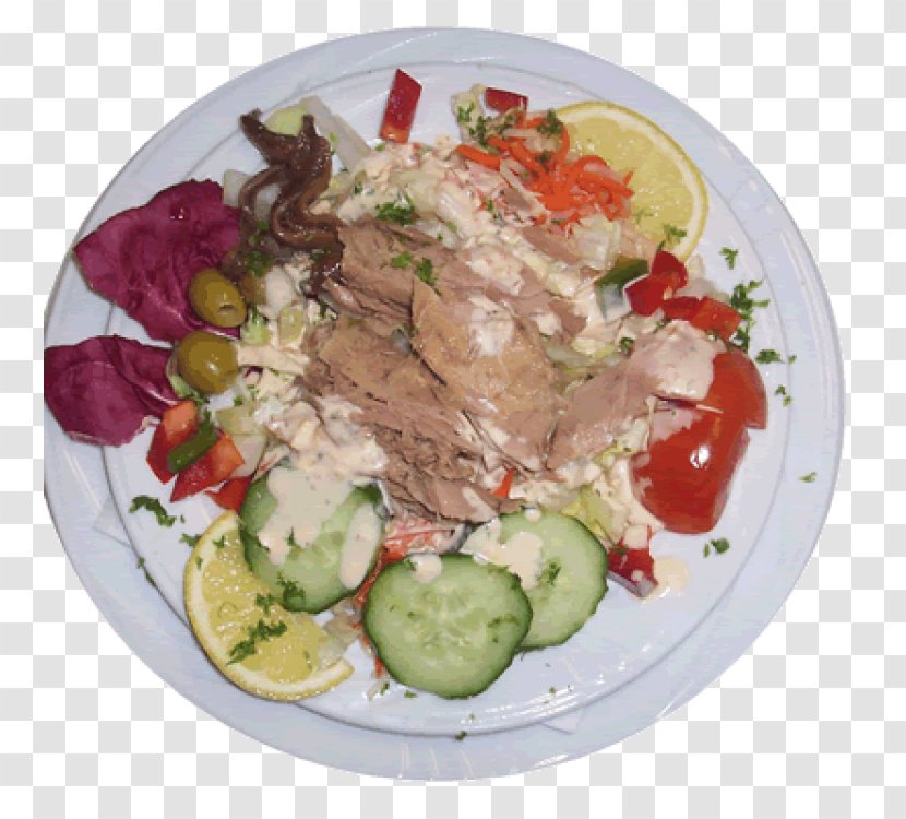 Tuna Salad Plate Asian Cuisine Platter Recipe Transparent PNG