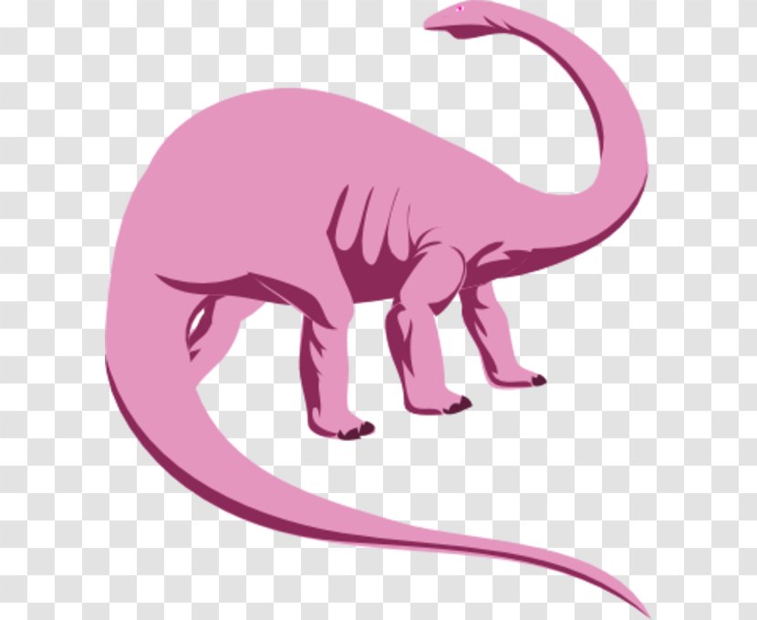Triceratops Stegosaurus Dinosaur Clip Art - Elephant - Pink Cliparts Transparent PNG
