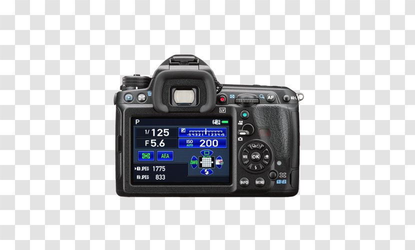 Pentax K-3 II K-1 Digital SLR Camera - Multimedia - Black H5 Interface App Micro-page Transparent PNG