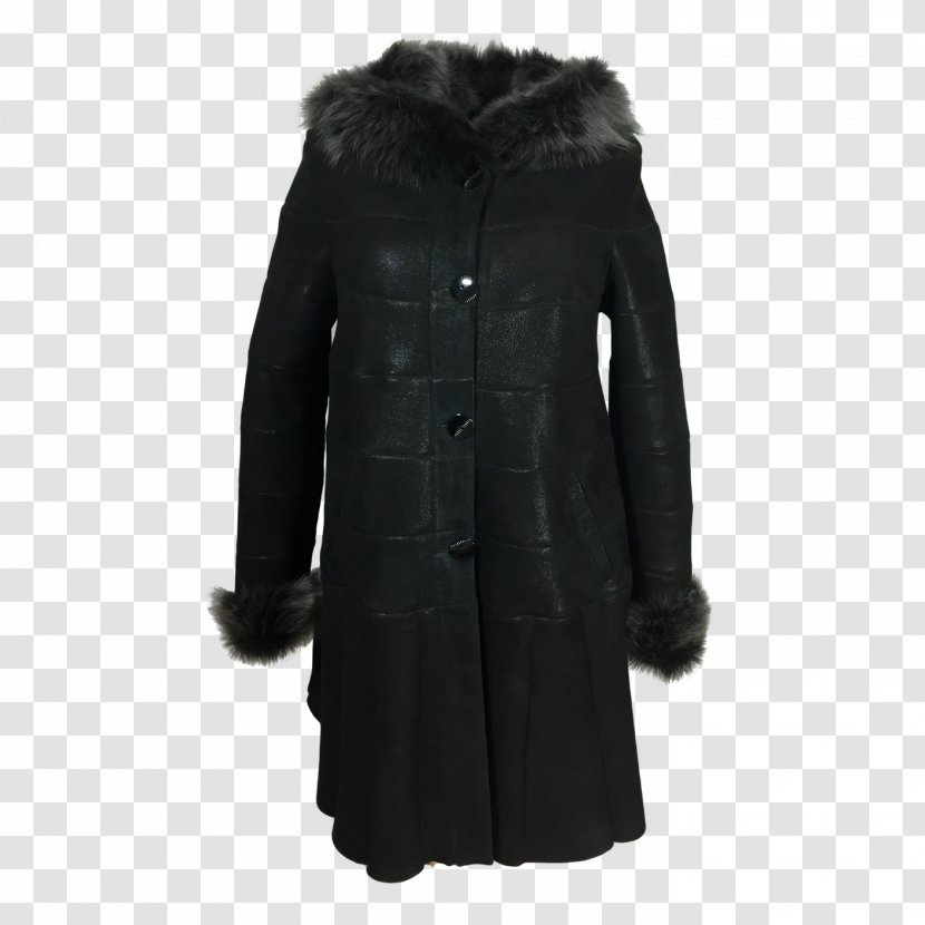 Coat Leather Jacket Sheepskin Shearling Transparent PNG
