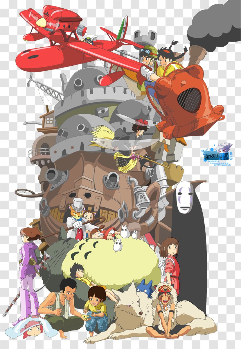 Ghibli Museum San Studio Character Poster - Flower - Porco Rosso Transparent PNG