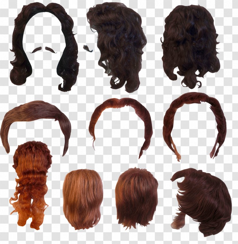 Wig Clip Art - Chignon - Hair Transparent PNG
