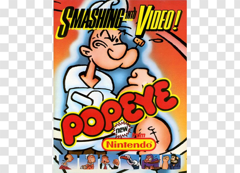 Popeye Teenage Mutant Ninja Turtles Arcade Game Video Bluto Transparent PNG