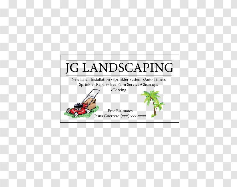 Grupo Manglar Plant Lawn Mowers Brand - Business Card Designs Transparent PNG
