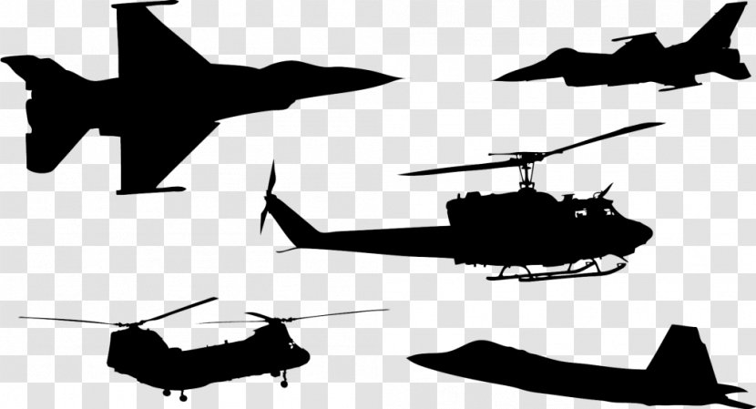 Airplane Military Aircraft Helicopter - Army Aviation Transparent PNG