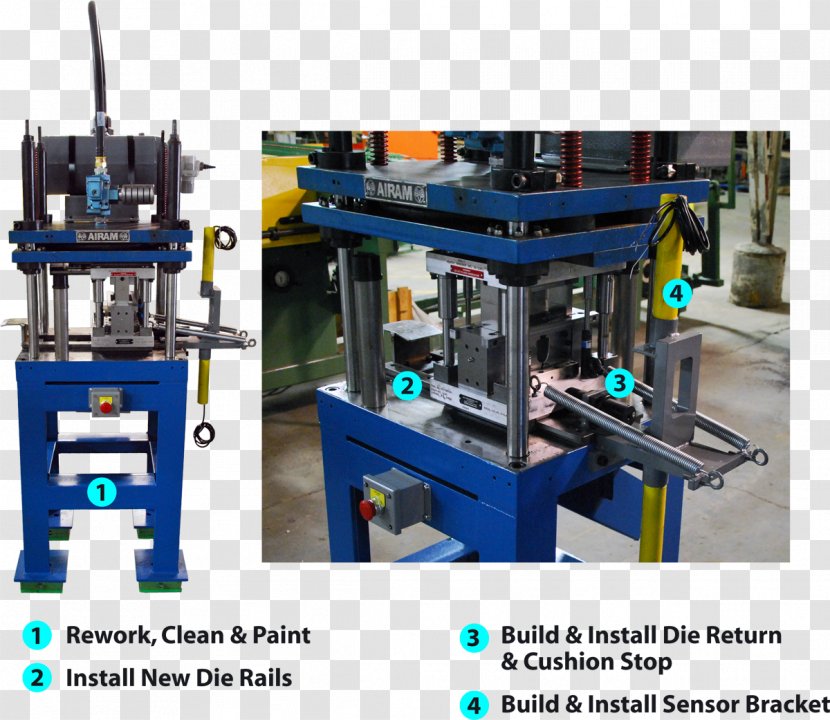 Machine Manufacturing - Cut Work Transparent PNG