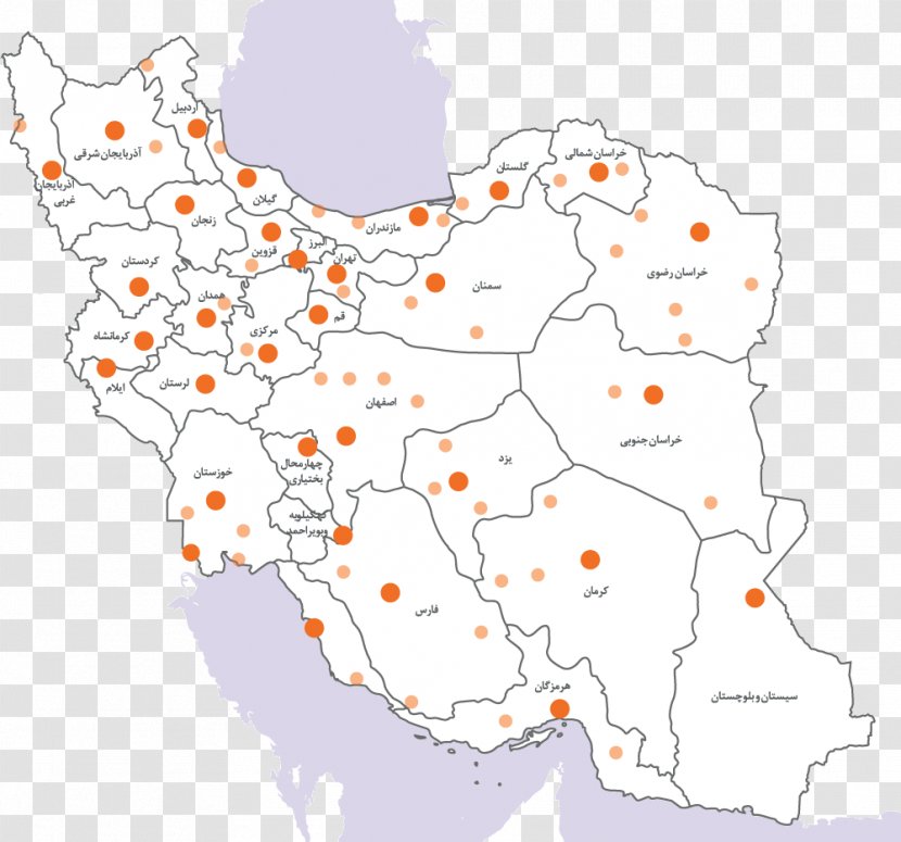 Map Iran Area LINE Transparent PNG