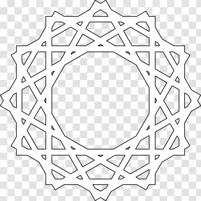 Islamic Geometric Patterns Ausmalbild Art Mandala - Child Transparent PNG