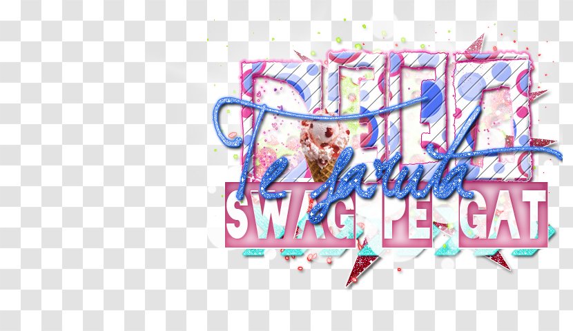Logo Calligraphy Pink M Font - Rtv - Swag Text Transparent PNG