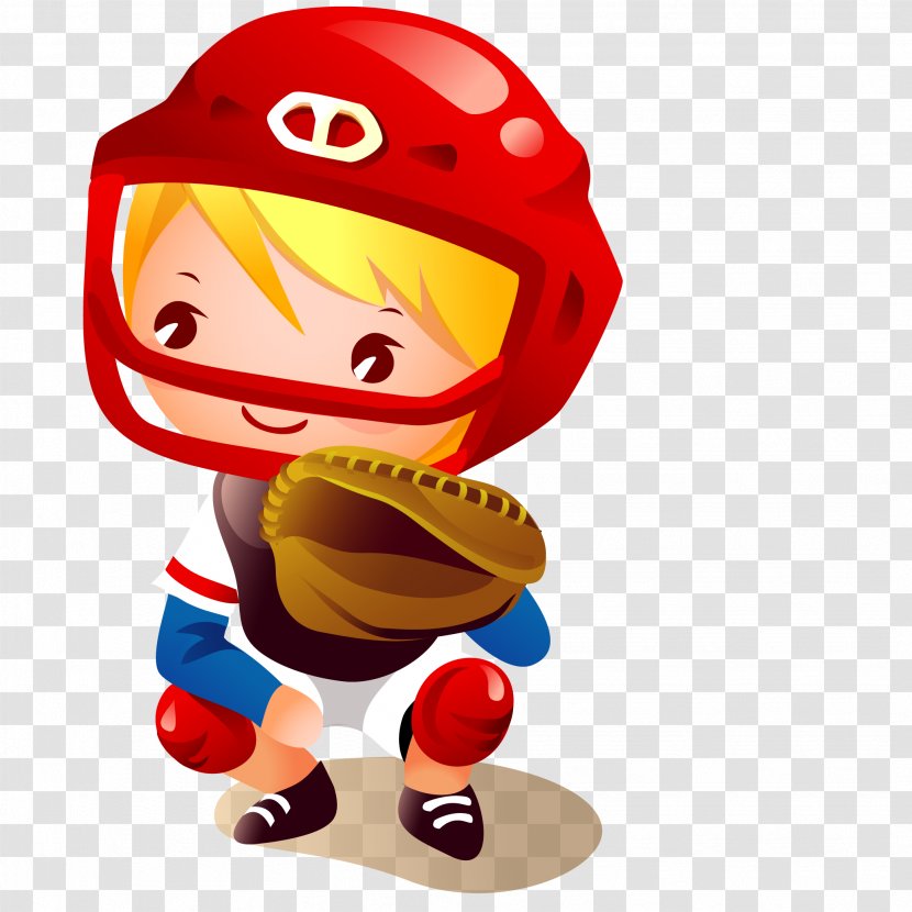 Baseball Child Euclidean Vector - Kid Cartoon Transparent PNG