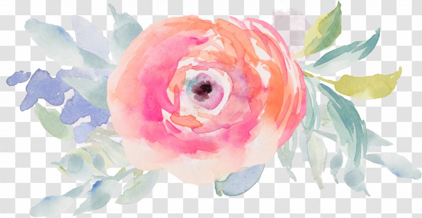 Watercolour Flowers Watercolor Painting Drawing Clip Art - Royaltyfree - Flower Transparent PNG