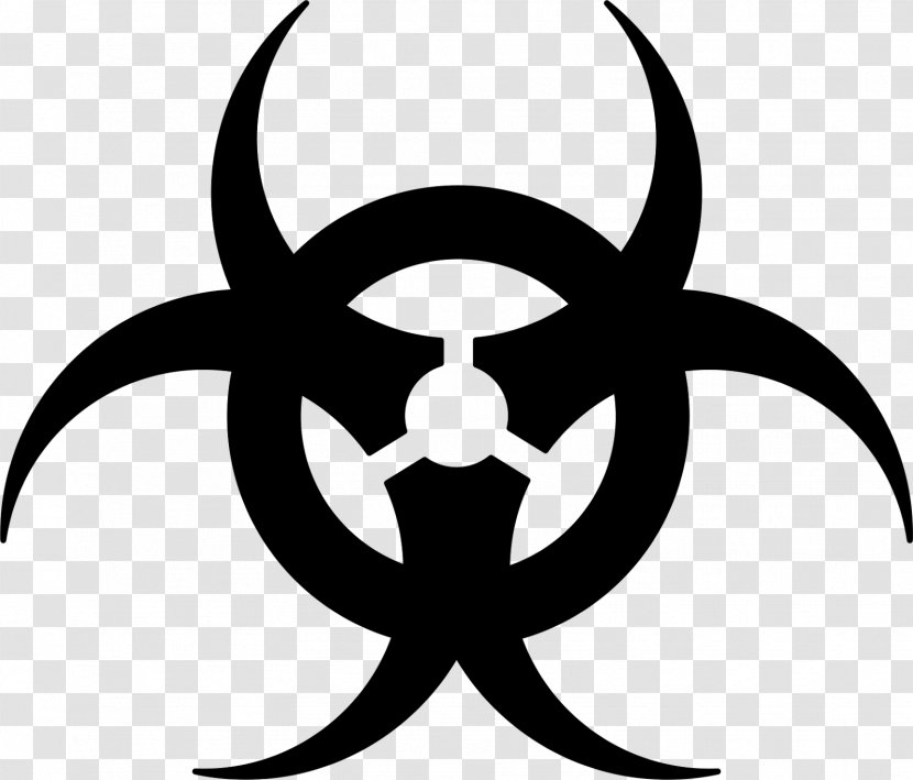 Biological Hazard Laboratory Contamination Symbol - Artwork Transparent PNG