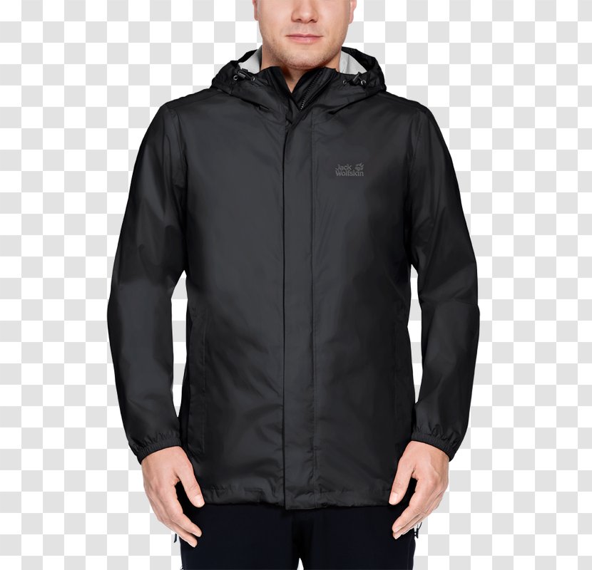 Jacket T-shirt Hoodie Outerwear Clothing - Jack Wolfskin Transparent PNG