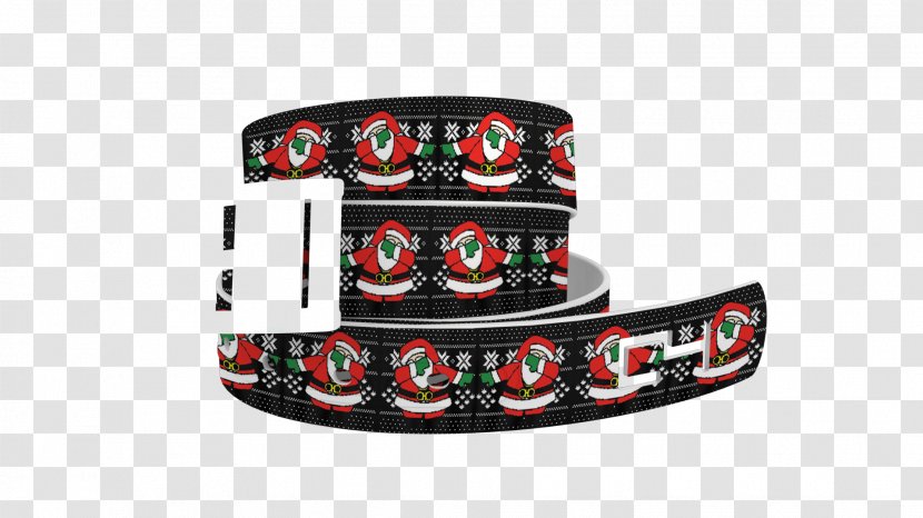 Dog Collar Belt Automotive Tail & Brake Light - Dabbing Santa Transparent PNG