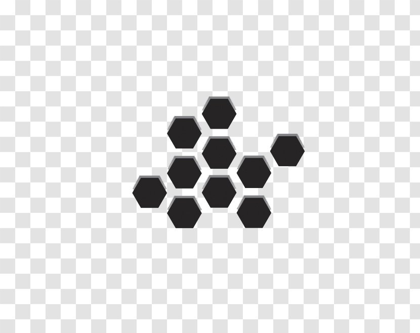 Hexagon Euclidean Vector Shape Icon - Hexadecimal - Black Hornet's Nest Transparent PNG