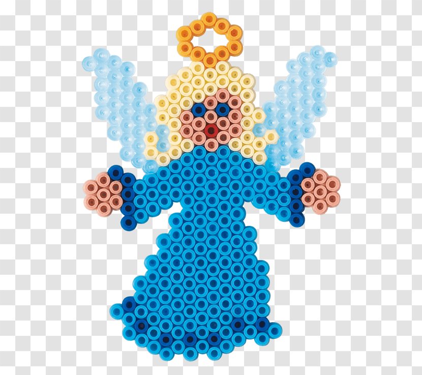 Bead Santa Claus Christmas Day Pattern Rudolph - Turquoise Transparent PNG