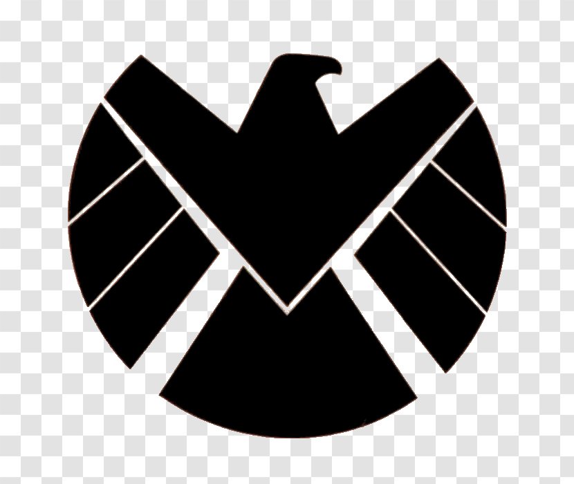 S.H.I.E.L.D. Logo Marvel Cinematic Universe Hydra Comics - Decal - Black Shield Transparent PNG