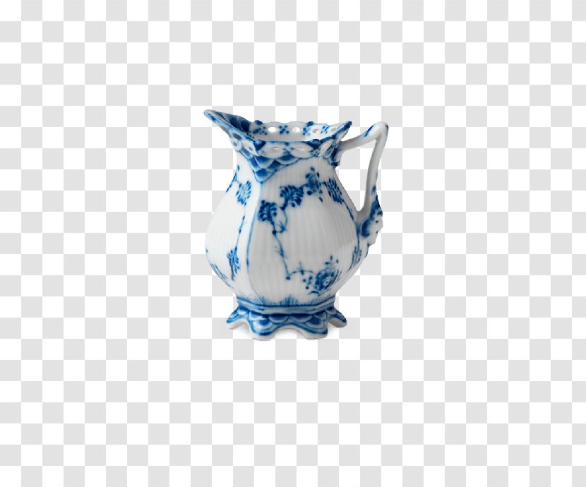 Royal Copenhagen Musselmalet Porcelain Creamer Pitcher - Ceramic - Tableware Transparent PNG