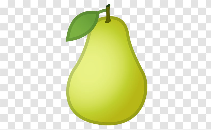 Pear Emojipedia Fruit - Plant Transparent PNG