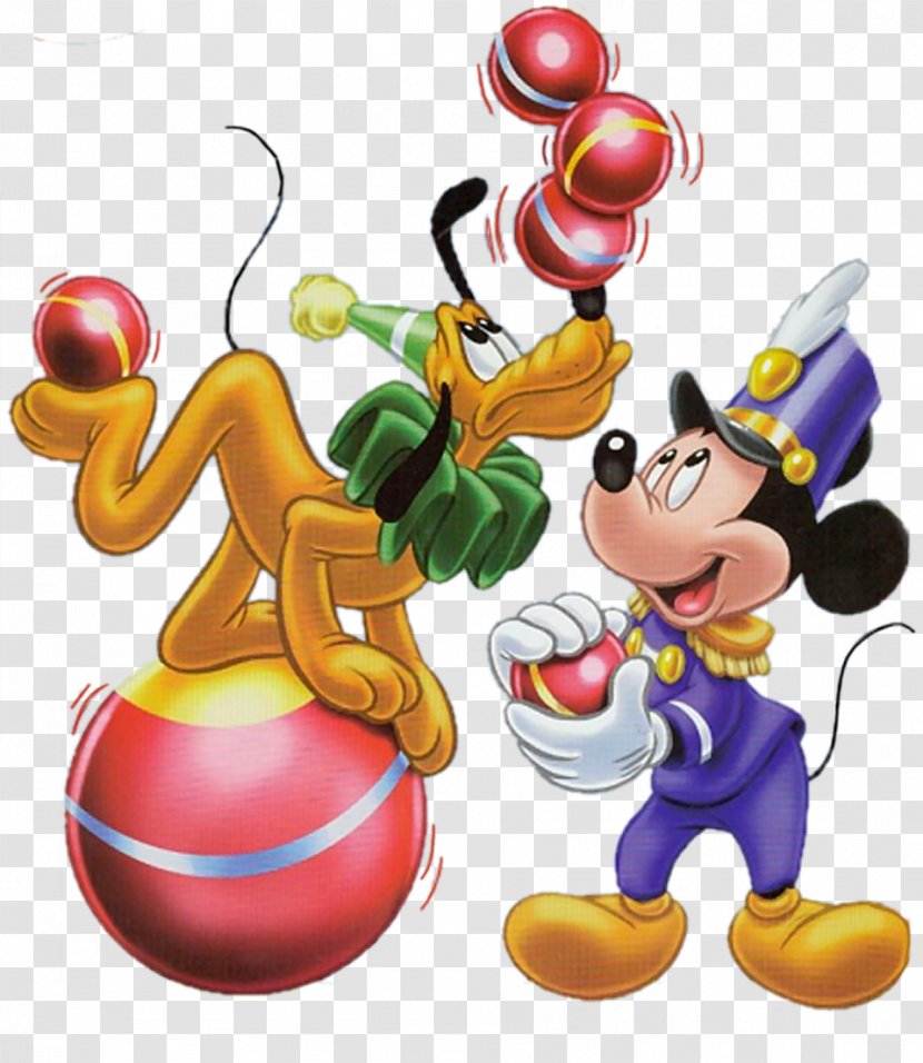 Mickey Mouse Pluto Donald Duck Circus Clip Art - Disney Transparent PNG