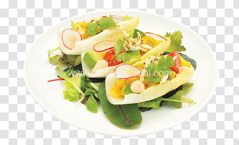 Vegetarian Cuisine Salad Recipe Leaf Vegetable Finger Food - Avocado Transparent PNG