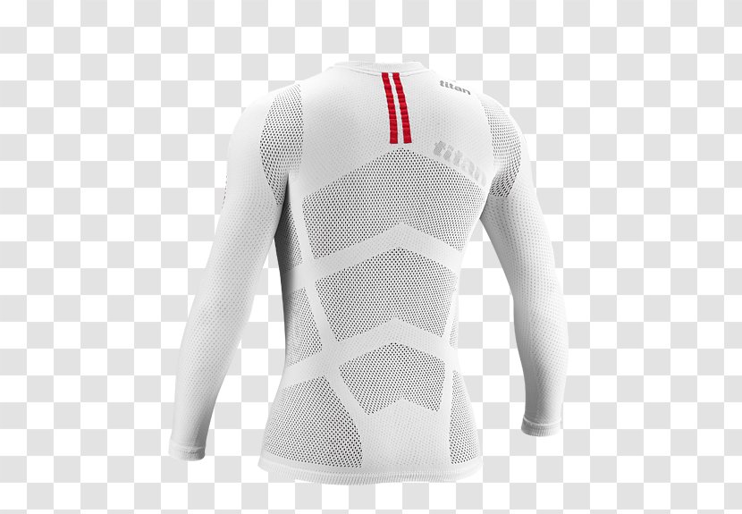 Long-sleeved T-shirt Shoulder - Heart - Compression Wear Transparent PNG