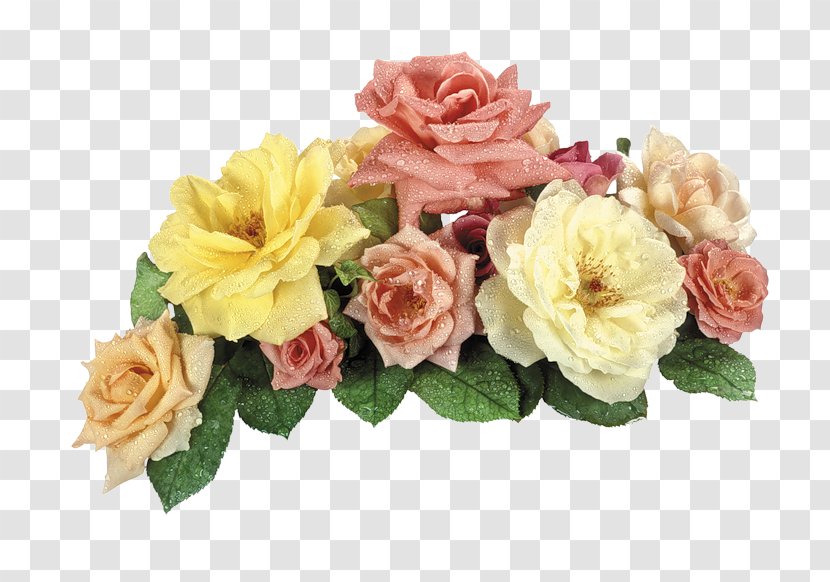 Garden Roses Flower Bouquet Image - Rose Transparent PNG