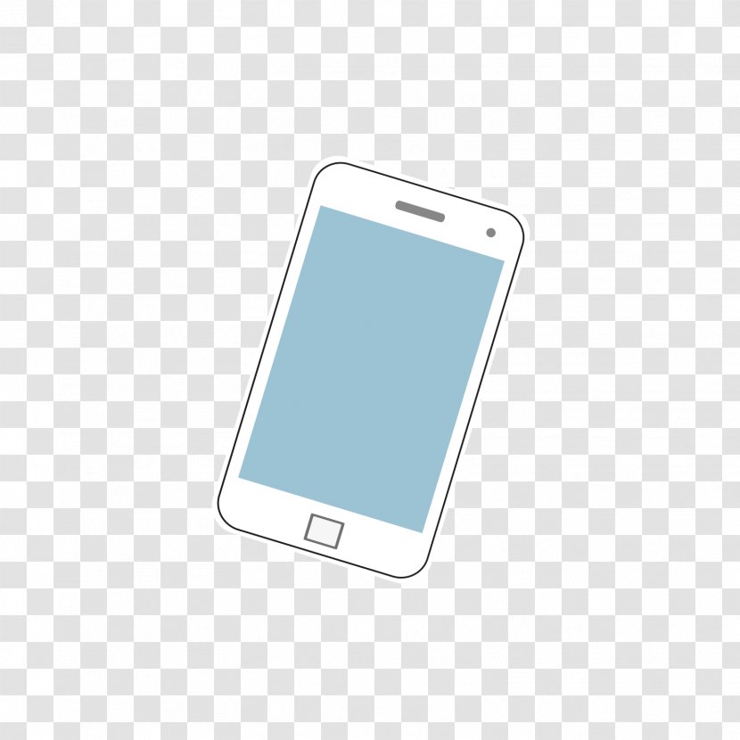 Smartphone Feature Phone Mobile Accessories Cellular Network - Telephony - Blue And White Transparent PNG